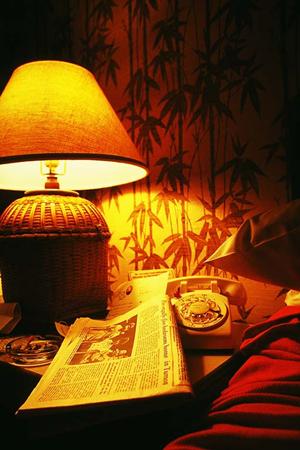 コードレスのモダンテーブルランプです